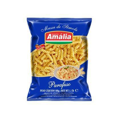 MASSA SEMOLA STA AMALIA 500GR PARAFUSO REF4300150023