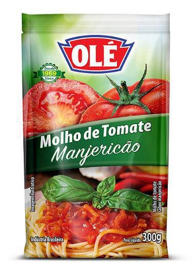 MOLHO TOM OLE SC 300GR MANJERICÃO