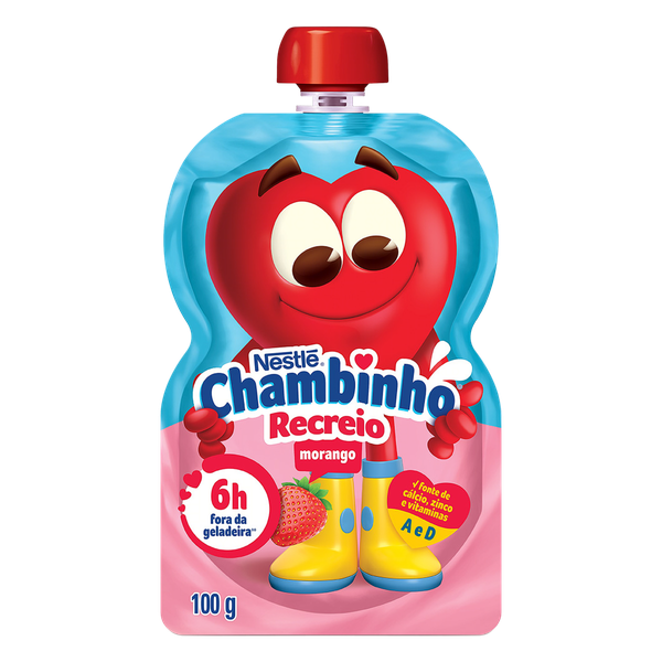 PETIT SUISSE CHAMBINHO 100GR MORANGO