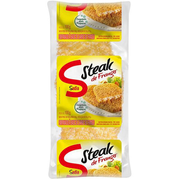 STEAK FRANGO SADIA 100G STCEFGO