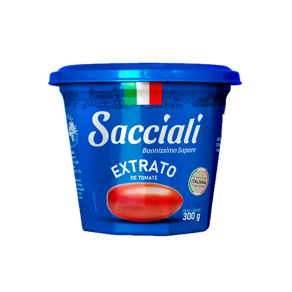 EXTRATO DE TOMATE SACCIALI 300G
