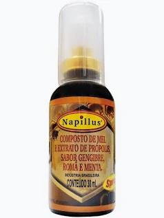 EXTRATO PROPOLIS NAPILLUS GENGIBRE,ROMA E MENTA 30ML