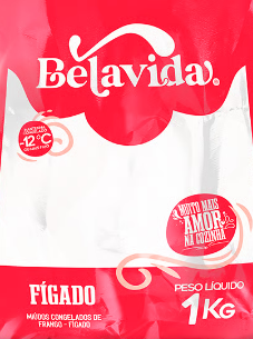 FIGADO DE FRANGO BELAVIDA 1KG