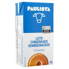 LEITE CONDENSADO PAULISTA TP 395G SEMIDESNATADO