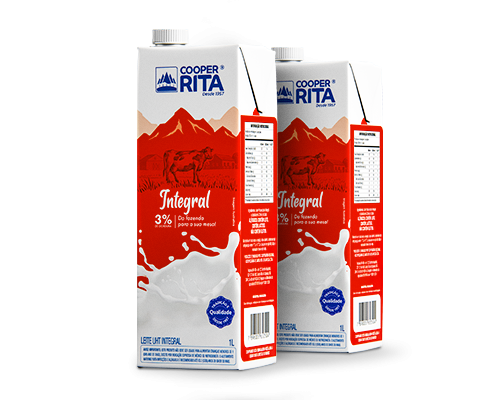 LEITE LONGA VIDA COOPER RITA INTEGRAL 1L