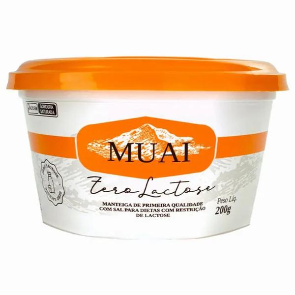 MANTEIGA MUAI 200G ZERO LACTOSE