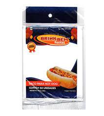 MINI SACO PARA HOT DOG BRINK-BEM COM 50