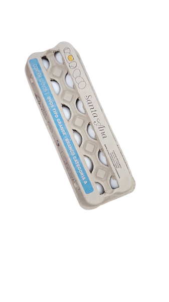 OVOS SANTA ANA CX BRANCO GRANDE C/12