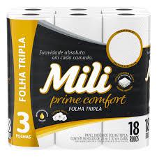 PAPEL HIG MILI PRIME COMFORT F.TRIPLA 18RL 20M