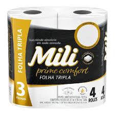PAPEL HIG MILI PRIME COMFORT F.TRIPLA 4RL 20M