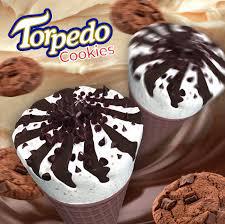 PICOLE CONE TORPEDO COOKIES 75G