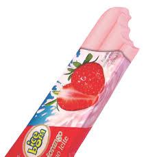PICOLE ICEBOM AO LEITE 400G MORANGO