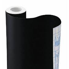 PLASTICO ADESIVO CON-TACT VULCAN OPACO PRETO - POR METRO