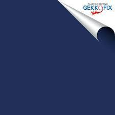 PLASTICO ADESIVO GEKKOFIX OPACO AZUL ESCURO - POR METRO