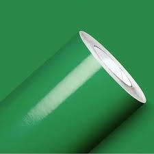 PLASTICO ADESIVO VMP OPACO VERDE  - POR METRO