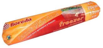 SACO FREEZER BOREDA 23CM X 37CM C 50 3KG