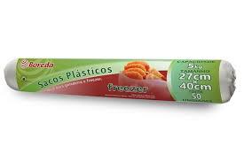 SACO FREEZER BOREDA 27CM X 40CM C 50 5KG