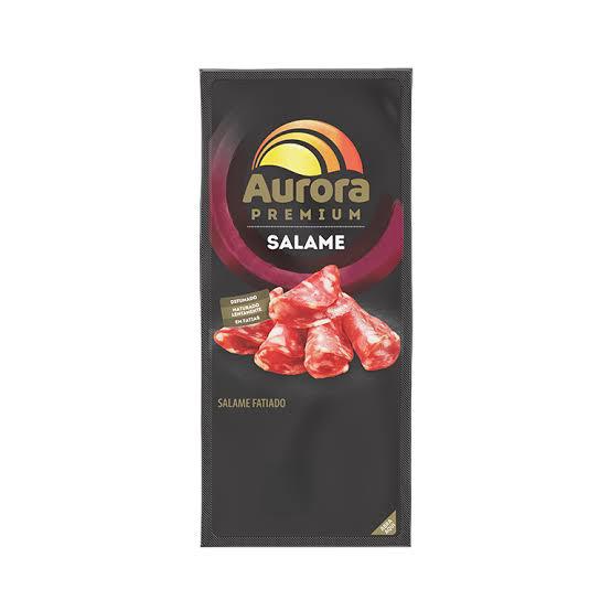 SALAME AURORA TIPO ITALIANO FATIADO 100G