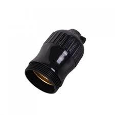SOQUETE PARA LAMPADA ILUMI SEM CHAVE PRETO