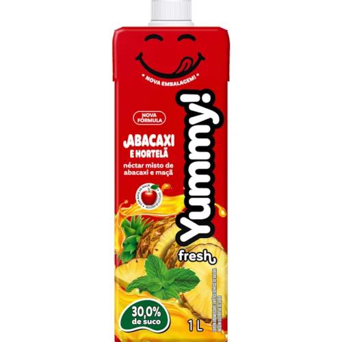 SUCO YUMMY NECTAR TP 1L ABAC/HORTELA