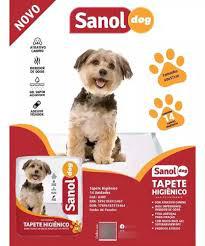 TAPETE HIGIENICO SANOL DOG 60X57CM C/ 14