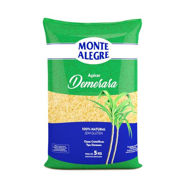 ACUCAR DEMERARA 5KG MONTE ALEGRE