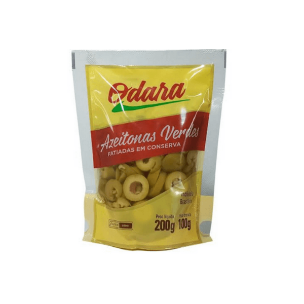 AZEITONAS FATIADAS VERDES ODARA 100G