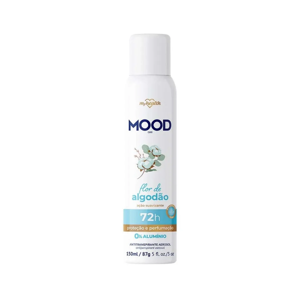 DESODORANTE AERO MOOD 150ML FLOR ALGODA
