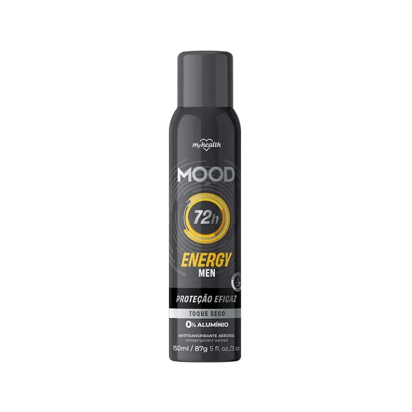 DESODORANTE AERO MOOD 150ML MASC ENERGY