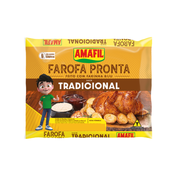FAROFA PRONTA AMAFIL 1KG TRADICIONAL