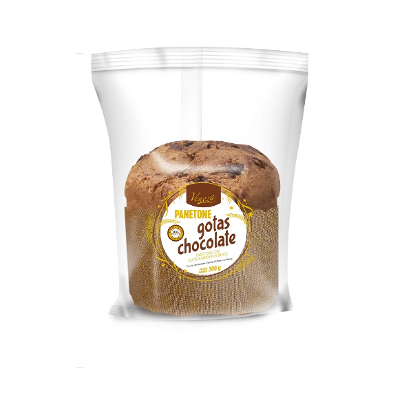 PANETONE VENEZA 300G GOTAS CHOCOLATE SACHE