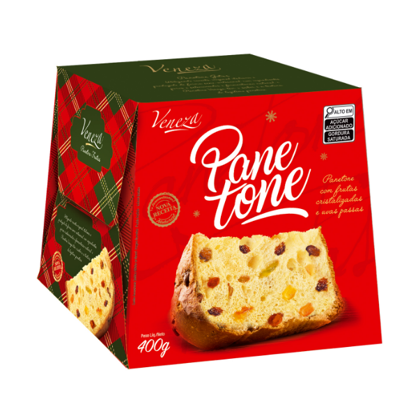PANETONE VENEZA 400G FRUTAS