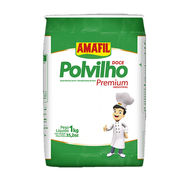POLVILHO DOCE PREMIUM AMAFIL 1KG PP