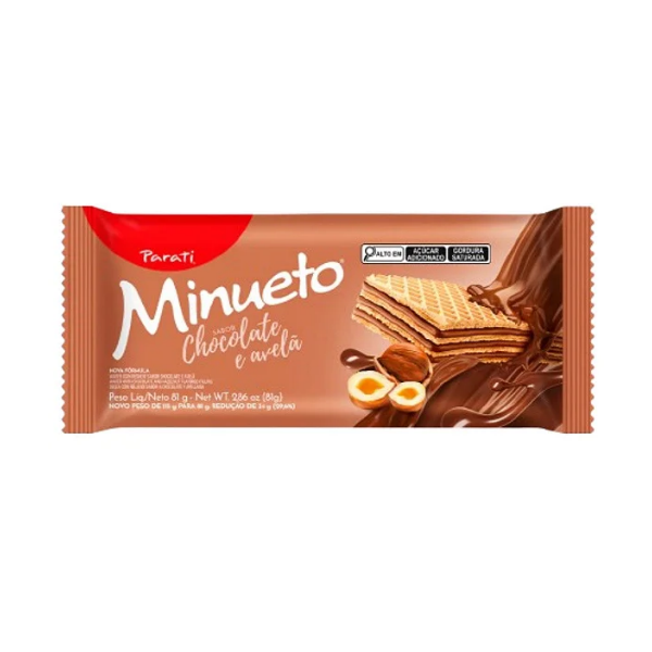 WAFER MINUETO PARATI 81G AVELA