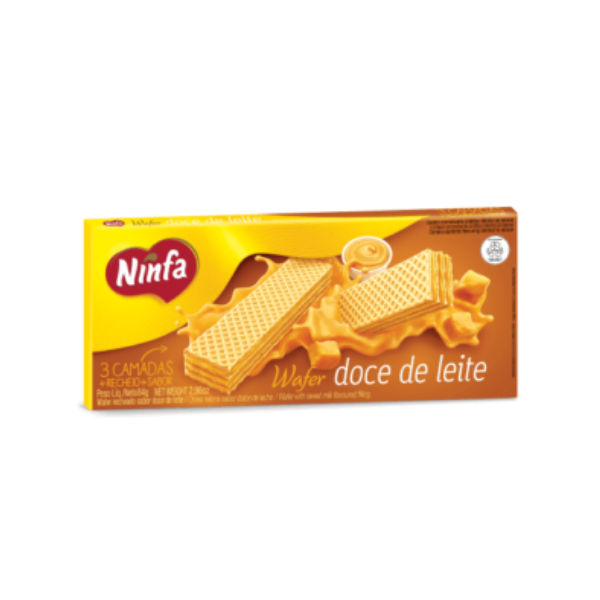 WAFER NINFA 84G DOCE LEITE