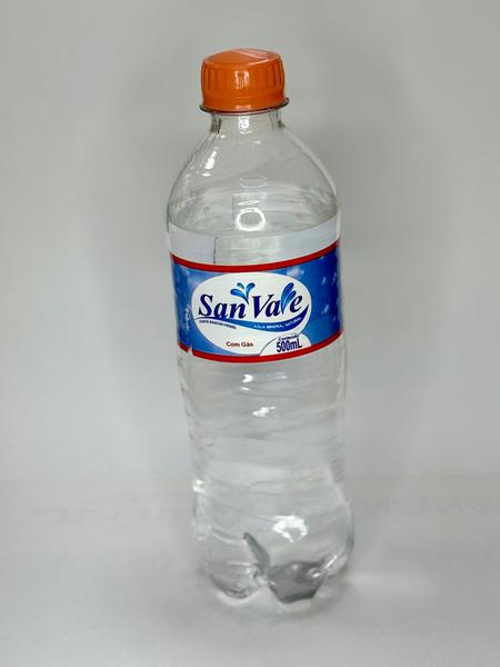 AGUA MINERAL SAN VALE COM GAS PET 500ML