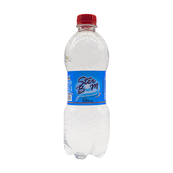 AGUA MINERAL STER BOM COM GAS 500ML