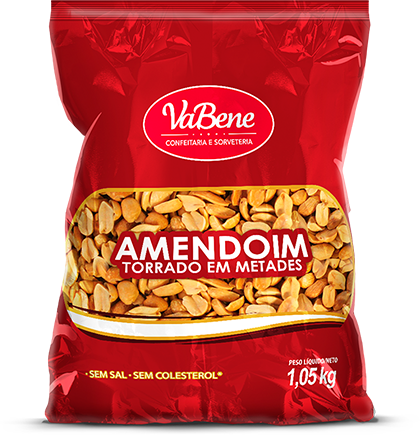 AMENDOIM TORRAD EM METADES VABENE 1,05KG