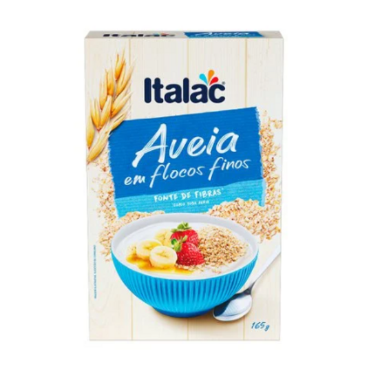 AVEIA ITALAC 165G EM FLOCOS FINOS