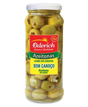 AZEITONA VERDE SEM CAROCO ODERICH VIDRO