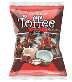 BALA TOFFE SORTIDA SANTA RITA 600G