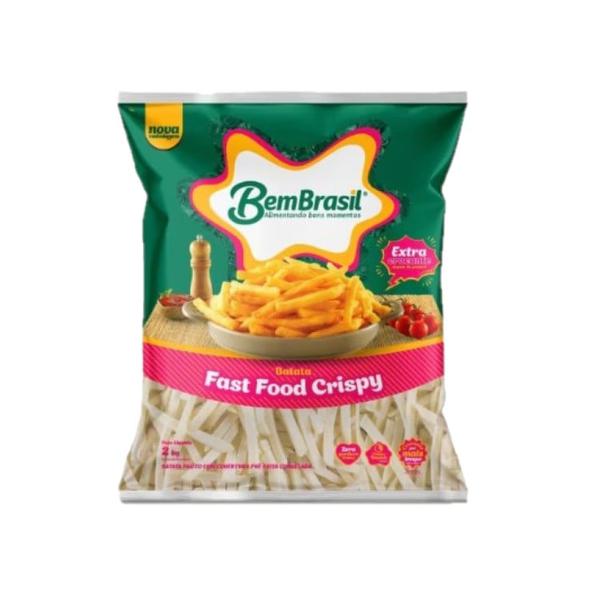 BATATA FAST FOOD CRISPY BRM BRASIL 2KG