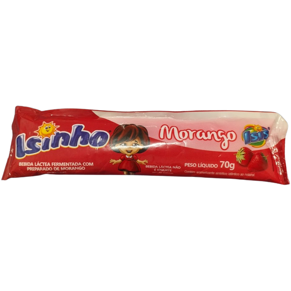 BEBIDA LACTEA ISINHO MORANGO 70G