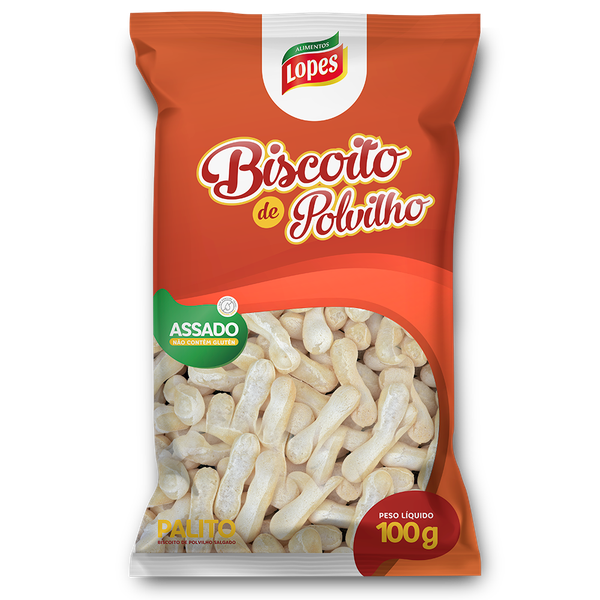 BISCOITO DE POLVILHO TRAD LOPES 100G