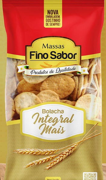BOLACHA INTEGRAL MAIS FINO SABOR 250G