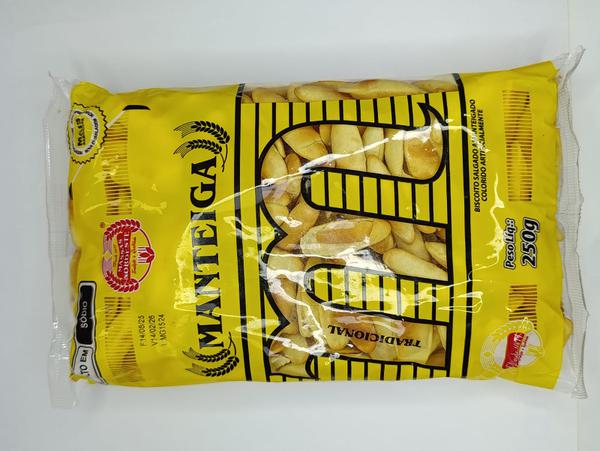 BOLACHA MANTEIGA MASSAS NORDESTE 250G