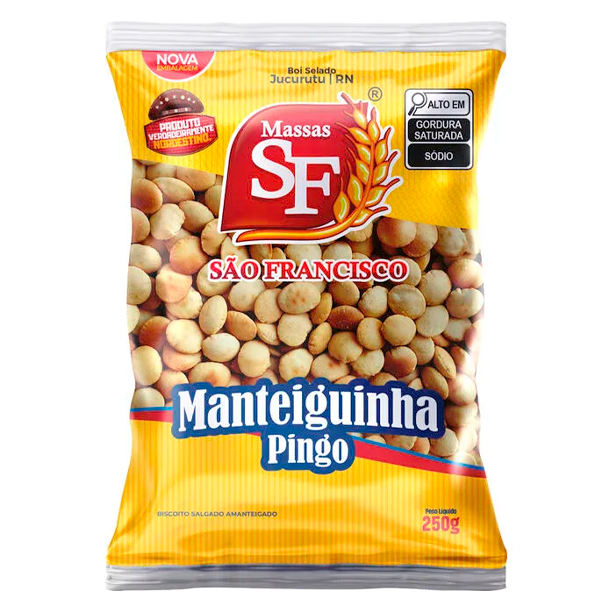 BOLACHA MANTEIGUINHA PINGO SAO FRANCISCO