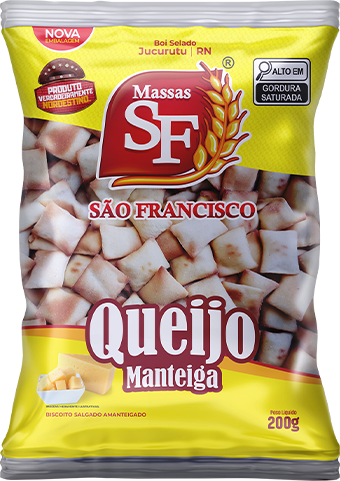 BOLACHA SABOR QUEIJO MANTEIGA SAO FRANCISCO 200G