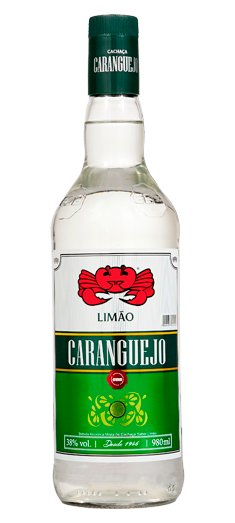 CACHACA CARANGUEJO LIMAO 980ML