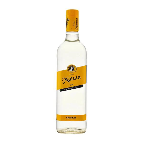 CACHACA DE ALAMBIQUE MATUTA CRISTAL 1LT